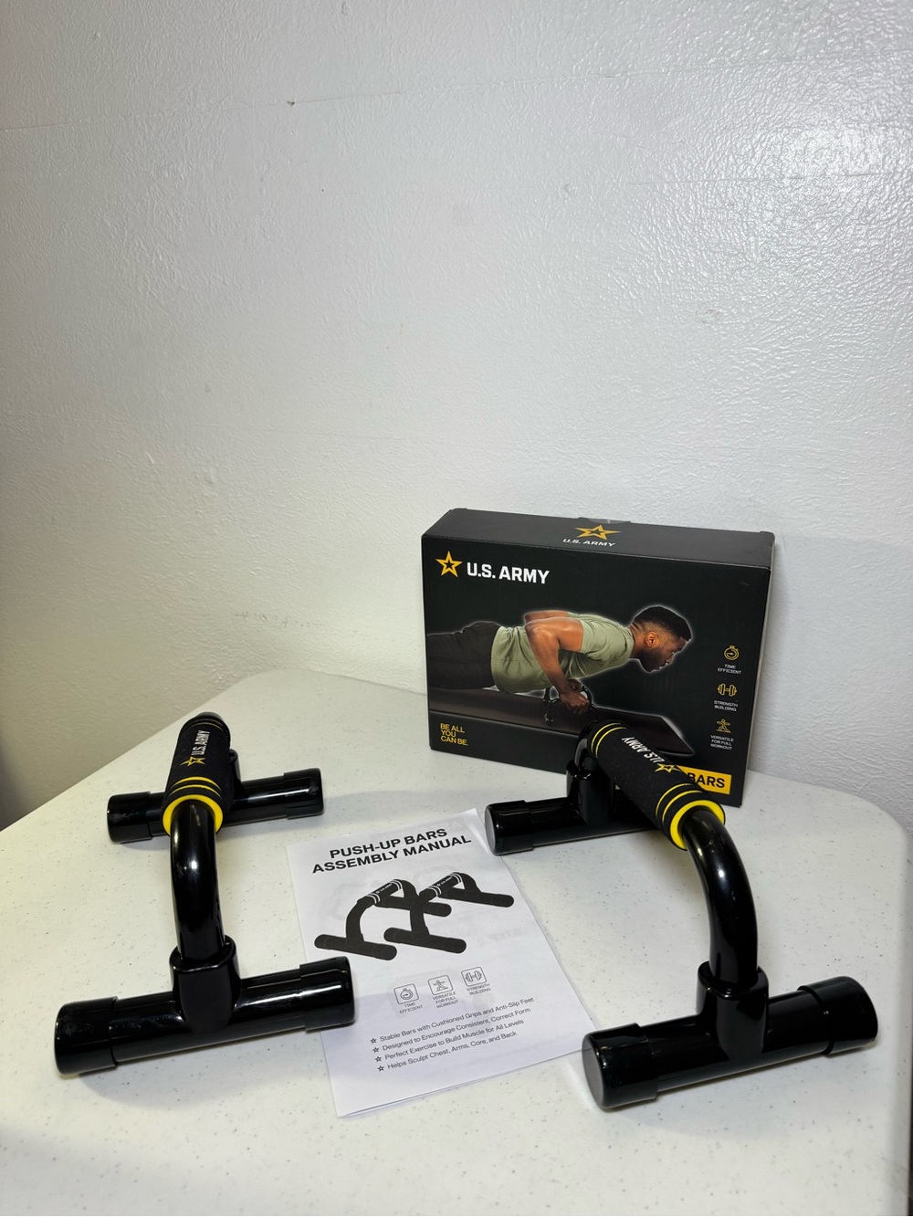 Push-Up Bars U.S ARMY New Original Box with Assembly Manual